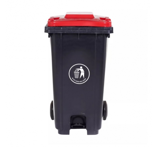 240 Litre Wheeled Bin Front View