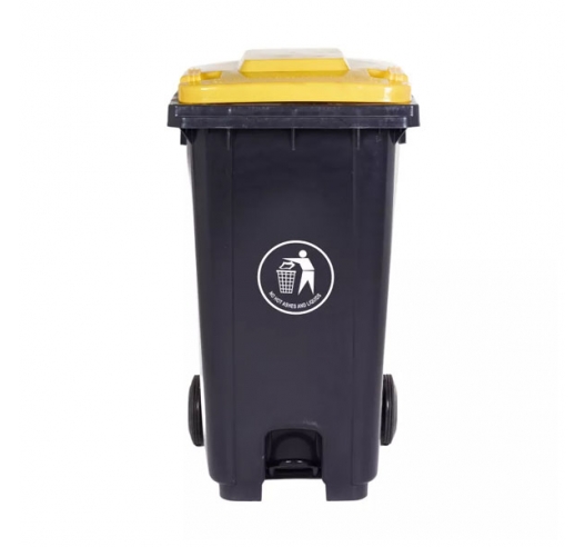 240 Litre Wheeled Bin Front View