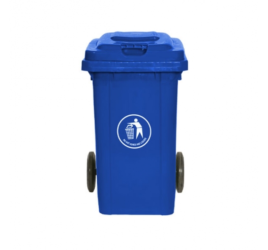 80 Litre Wheeled Bins In Blue
