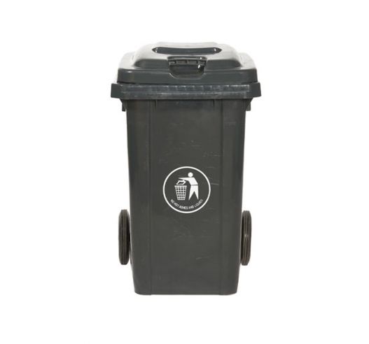 80 Litre Wheeled Bins in Grey