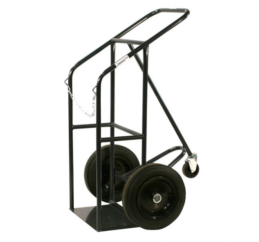 Cylinder Trolleys With Solid Rubber Wheels