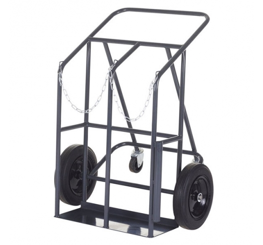 Cylinder Trolleys With Solid Rubber Wheels
