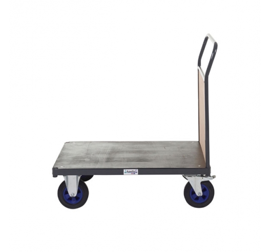 Single End Platform Truck Side View