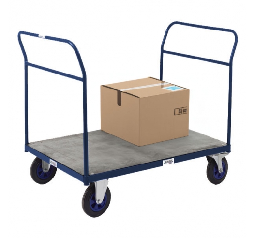 Platform Truck In Use Example