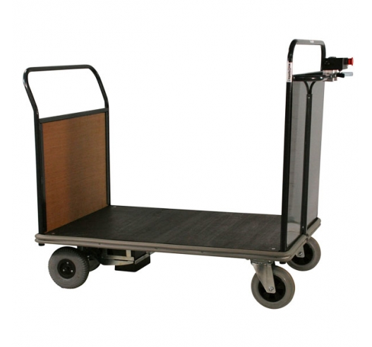 Powered Platform Truck With Timber End