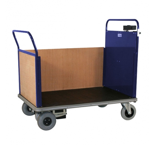 Powered Platform Truck With Timber End And Side