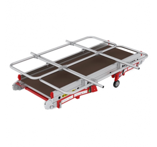 Telescopic Work Platform Folded With Guards