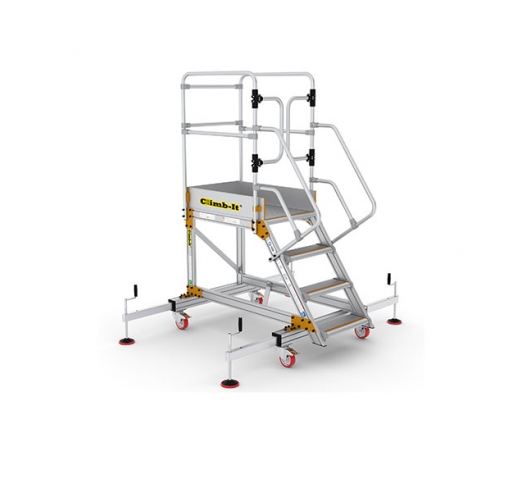 Extra Large Platform Safety Steps 4 Treads