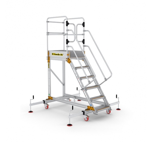 Extra Large Platform Safety Steps 6 Treads