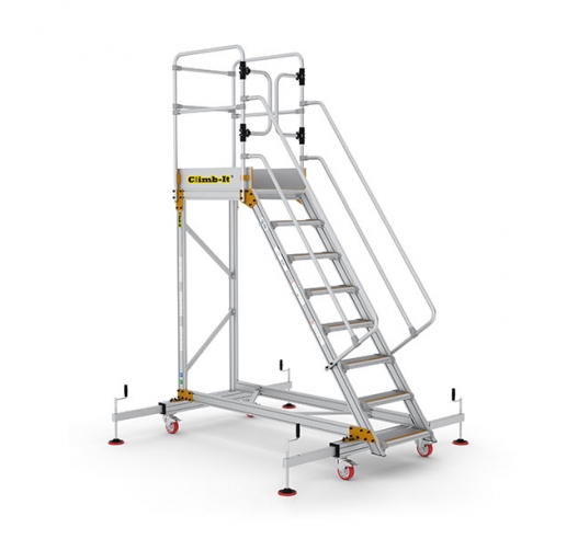 Extra Large Platform Safety Steps 8 Treads