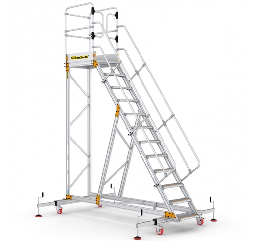 Extra Large Platform Safety Steps 12 Treads