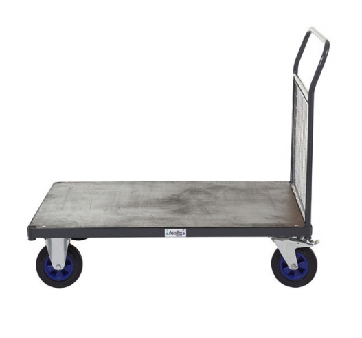 Single End Platform Truck Side View