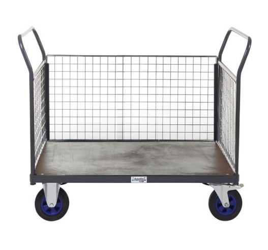 3 Sided Platform Truck Side View