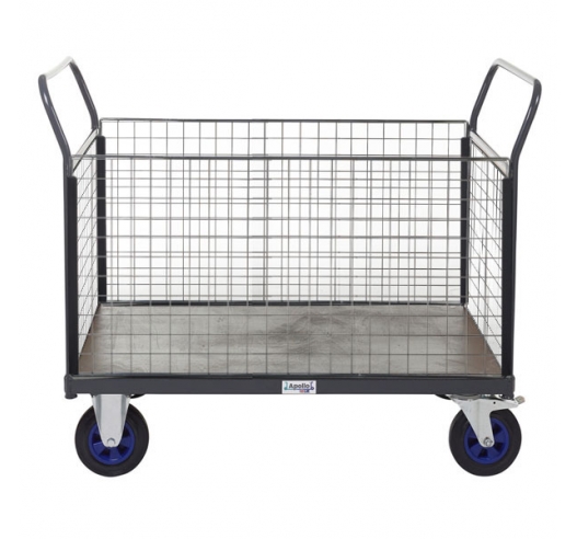 4 Sided Platform Truck Side View