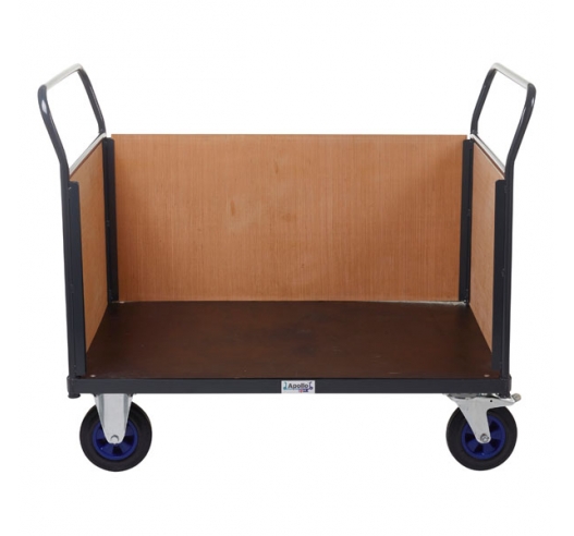 3 Sided Platform Truck Side View