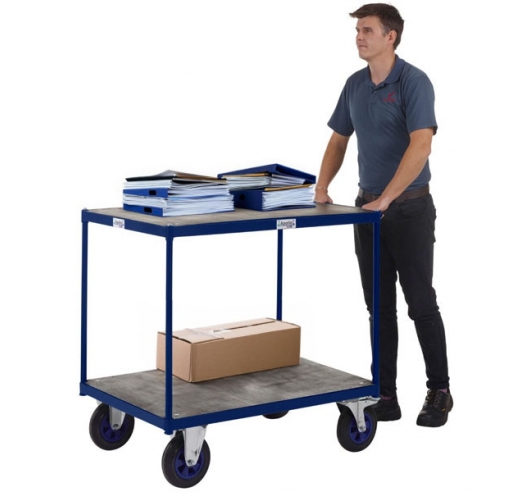 Shelf Trolley In Use