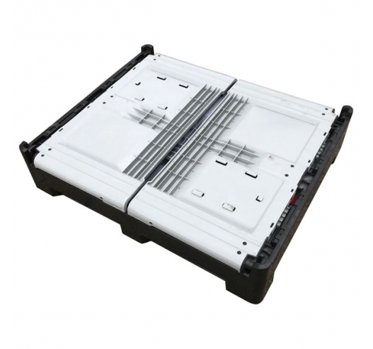 Large Folding Strong Pallet Box Folded