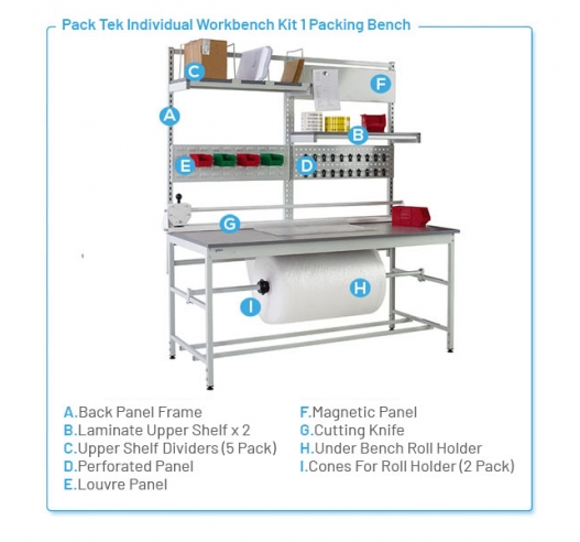Pack Tek Individual Kit Accessories