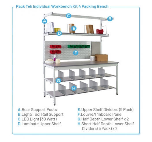 Pack Tek Workbench Accessories