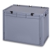 88 Litre Plastic Container with Lid (Euro/Stacking) ED64-42