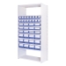 Delta Plus Shelving Bay A with Shelf Trays