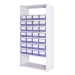 Delta Plus Shelving Bay A with Shelf Trays