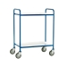 Two Tier Trolley With White Epoxy Trays