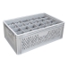 Ventilated Basicline Euro Container With 24 Hole Glassware Inserts