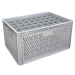 Ventilated Basicline Euro Container With 40 Hole Glassware Inserts