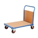 '500 Series' Platform Truck Single End With Timber Panel