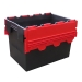 PLAS80 Open Attached Lid Container