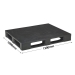 Medium Duty Closed Deck Plastic Pallet Dimensions