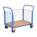 3 Sided Platform Truck With Mesh Panels