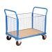 4 Sided Platform Truck With Mesh Sides
