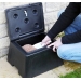 Mini Grit Bin in Garden