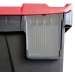 Clear Label Holder For 24 Litre Plastic Hinged Lid Crates