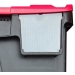 Clear Label Holder for Attached Lid Containers