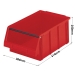 72E45 Large Plastic Red Picking Bin - 45 Litres