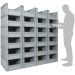 Basicline Euro Container Pick Wall