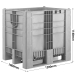 CB3 High Pallet Box Container Dimensions