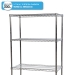 Chrome Wire Shelving Bay