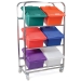 Stainless Rack with 6 RMFB Food Grade Boxes