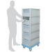 WDTR64/27-5DE Order Picking Trolley