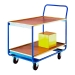 Trolley with 2 Plywood Shelves