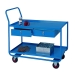 Trolley with 2 Steel Shelves and 2 Drawers