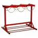 Cylinder Floor Racks - Double Sided In Red