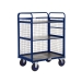 Distribution Trolley With 3 Sides And Shelves