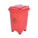 50 Litre Bin In Red