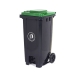 120 Litre Wheeled Bin in Green