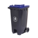 240 Litre Wheeled Bin With Blue Lid
